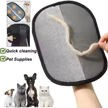 Pet Hair Remover Portable Washable Clothes Hair Dehairing Gloves Pet Cleaning Products Pet Accessories